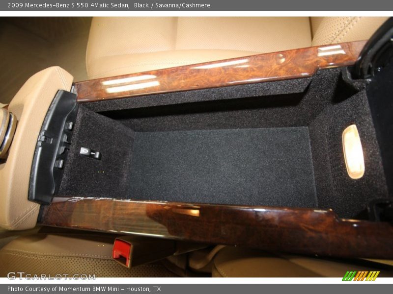 Black / Savanna/Cashmere 2009 Mercedes-Benz S 550 4Matic Sedan