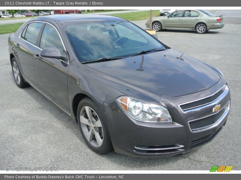Taupe Gray Metallic / Ebony 2011 Chevrolet Malibu LT