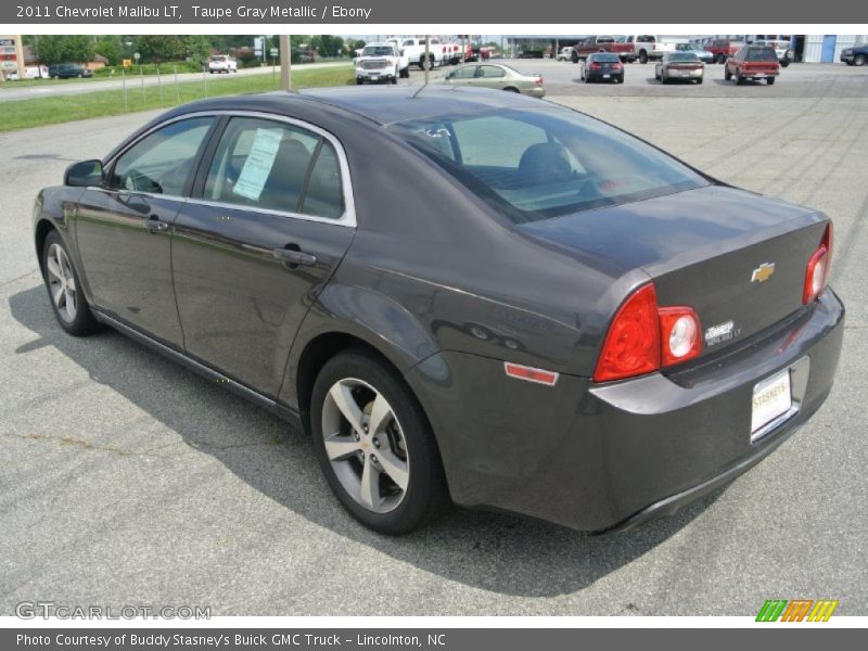 Taupe Gray Metallic / Ebony 2011 Chevrolet Malibu LT