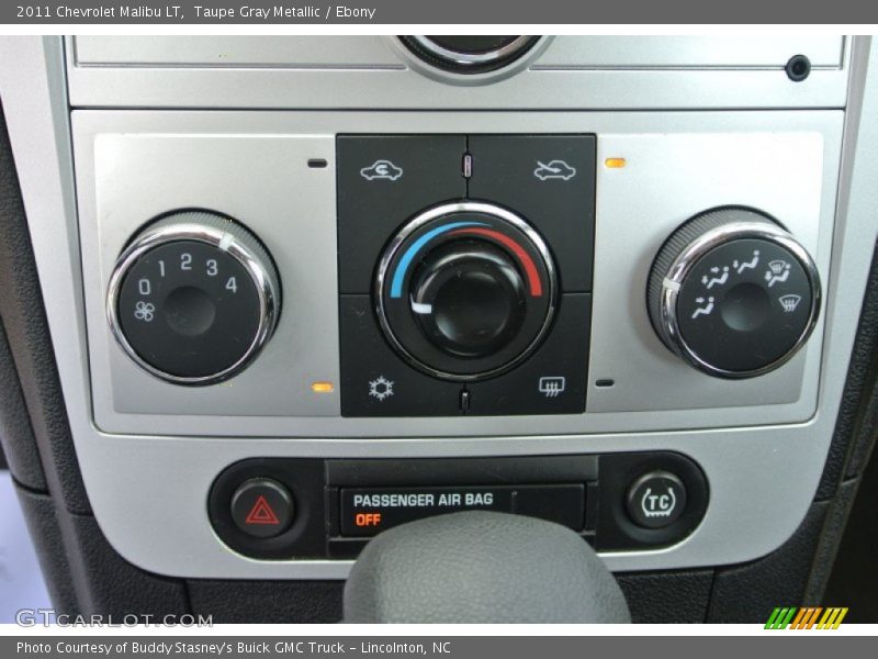 Taupe Gray Metallic / Ebony 2011 Chevrolet Malibu LT