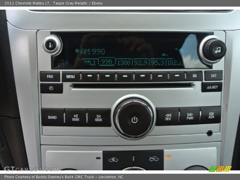 Taupe Gray Metallic / Ebony 2011 Chevrolet Malibu LT