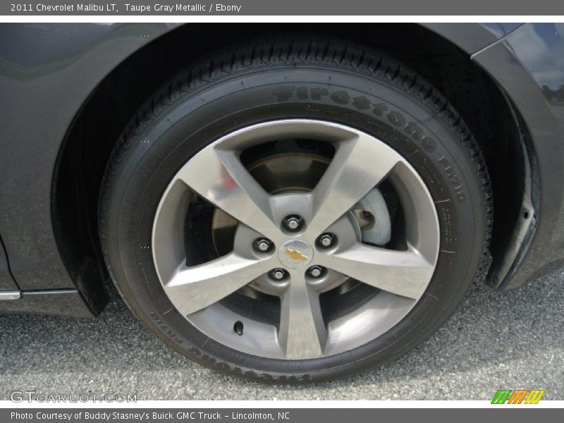 Taupe Gray Metallic / Ebony 2011 Chevrolet Malibu LT