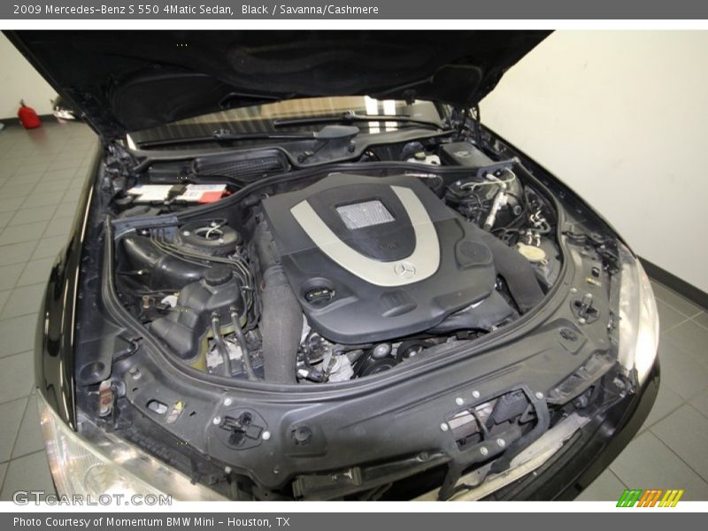 Black / Savanna/Cashmere 2009 Mercedes-Benz S 550 4Matic Sedan