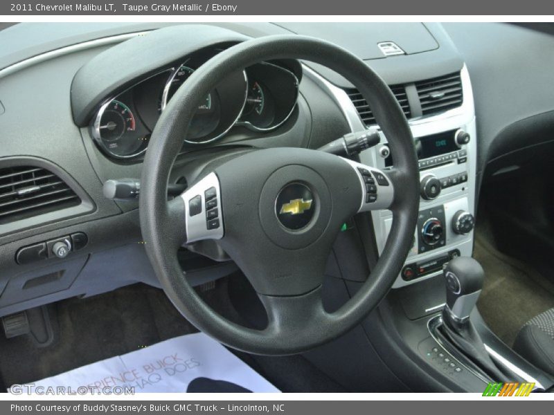 Taupe Gray Metallic / Ebony 2011 Chevrolet Malibu LT