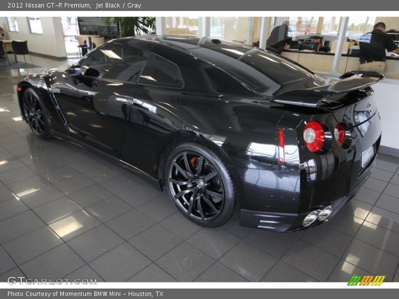 Jet Black / Gray 2012 Nissan GT-R Premium