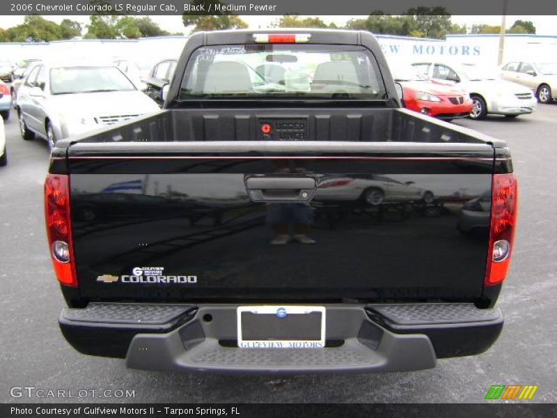 Black / Medium Pewter 2006 Chevrolet Colorado LS Regular Cab