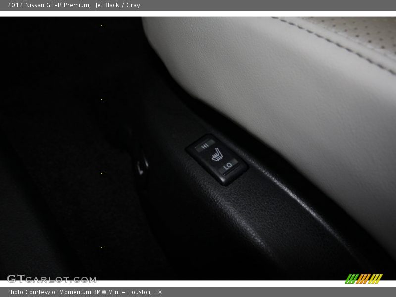 Jet Black / Gray 2012 Nissan GT-R Premium