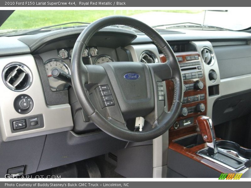 Dashboard of 2010 F150 Lariat SuperCrew 4x4