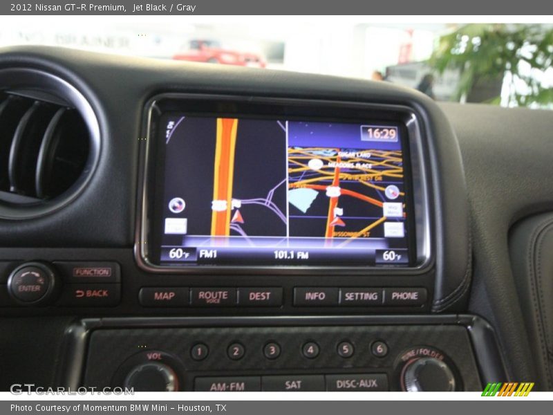Navigation of 2012 GT-R Premium