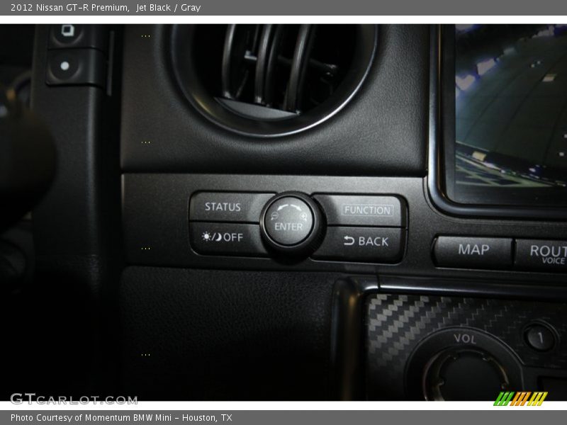 Jet Black / Gray 2012 Nissan GT-R Premium