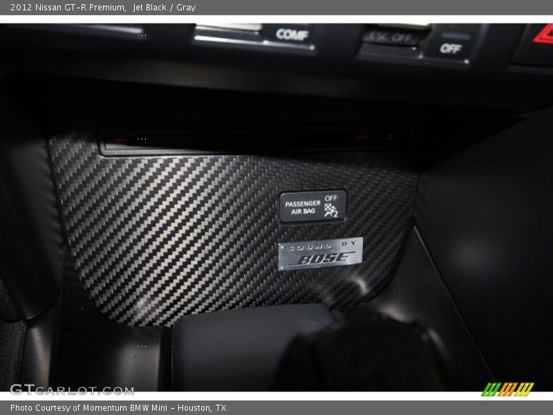 Jet Black / Gray 2012 Nissan GT-R Premium