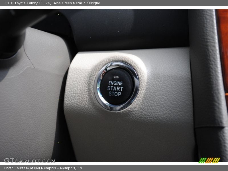 Aloe Green Metallic / Bisque 2010 Toyota Camry XLE V6