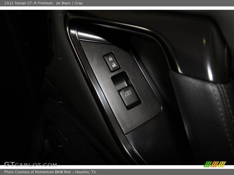 Jet Black / Gray 2012 Nissan GT-R Premium