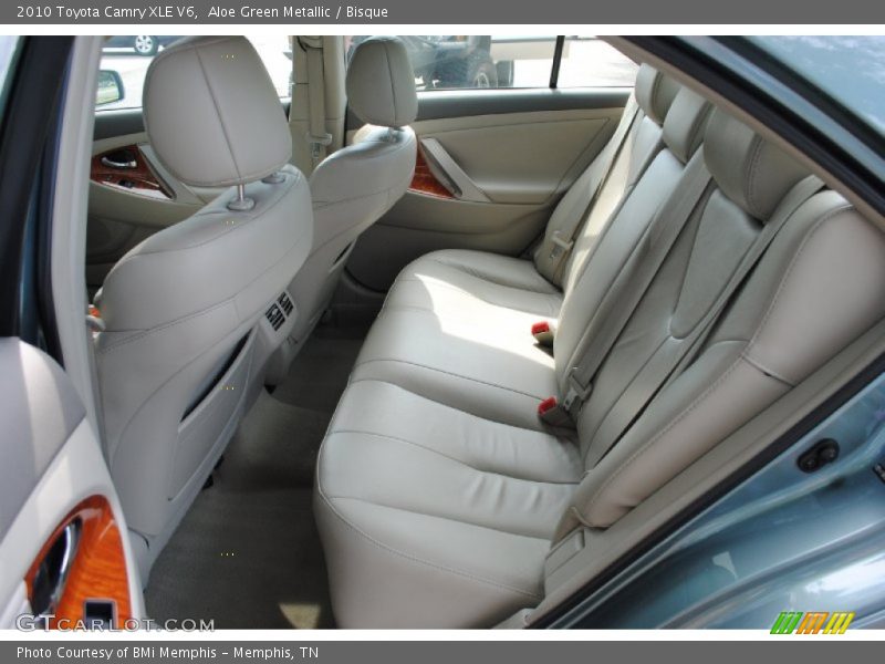 Aloe Green Metallic / Bisque 2010 Toyota Camry XLE V6
