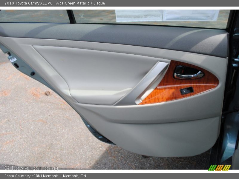 Aloe Green Metallic / Bisque 2010 Toyota Camry XLE V6