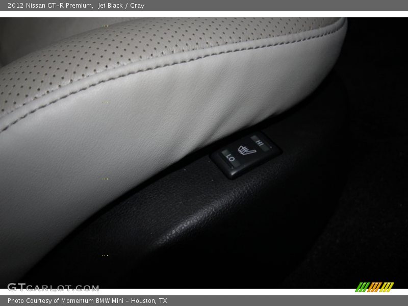 Jet Black / Gray 2012 Nissan GT-R Premium
