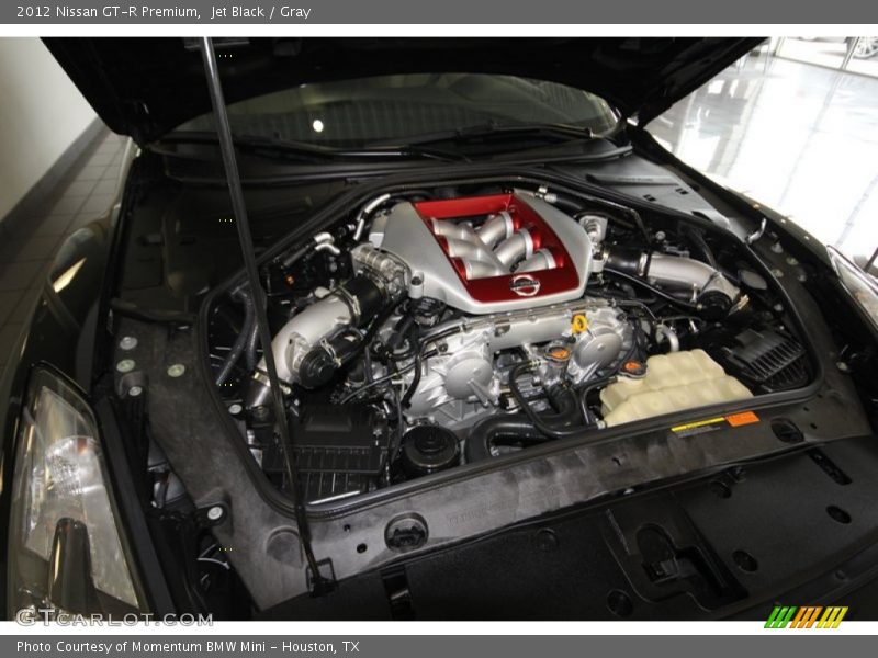 2012 GT-R Premium Engine - 3.8 Liter Twin-Turbocharged DOHC 24-Valve CVTCS V6 (VR38DETT)