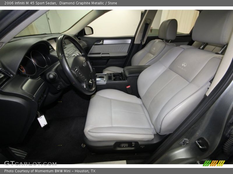Diamond Graphite Metallic / Stone 2006 Infiniti M 45 Sport Sedan