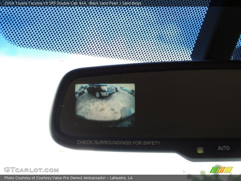 Black Sand Pearl / Sand Beige 2009 Toyota Tacoma V6 SR5 Double Cab 4x4