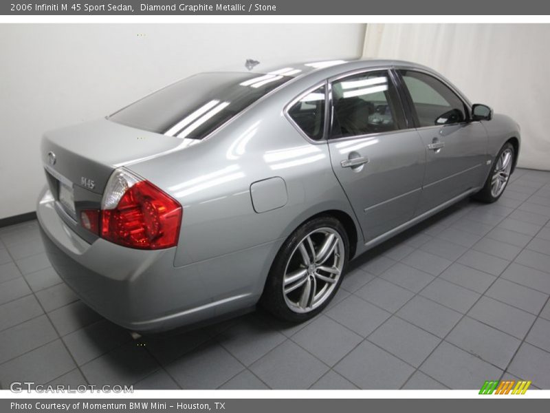 Diamond Graphite Metallic / Stone 2006 Infiniti M 45 Sport Sedan