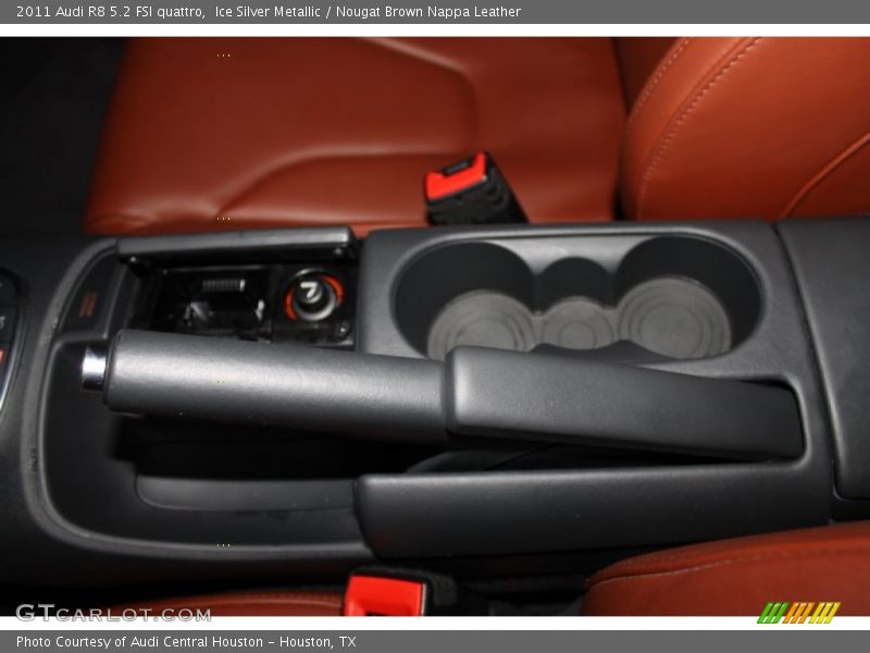 Ice Silver Metallic / Nougat Brown Nappa Leather 2011 Audi R8 5.2 FSI quattro