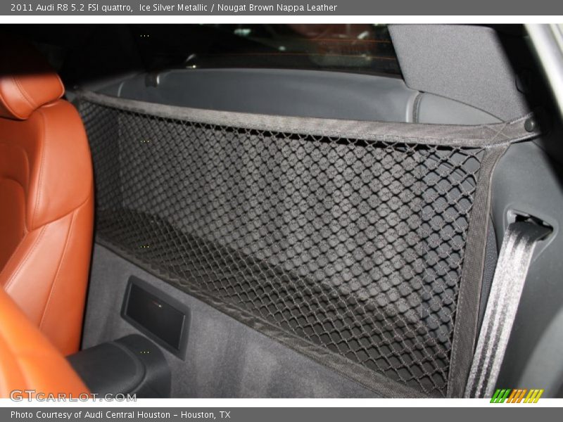Ice Silver Metallic / Nougat Brown Nappa Leather 2011 Audi R8 5.2 FSI quattro