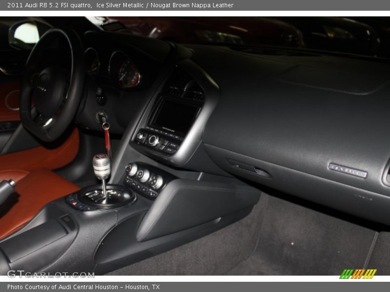 Ice Silver Metallic / Nougat Brown Nappa Leather 2011 Audi R8 5.2 FSI quattro