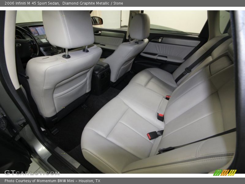 Diamond Graphite Metallic / Stone 2006 Infiniti M 45 Sport Sedan
