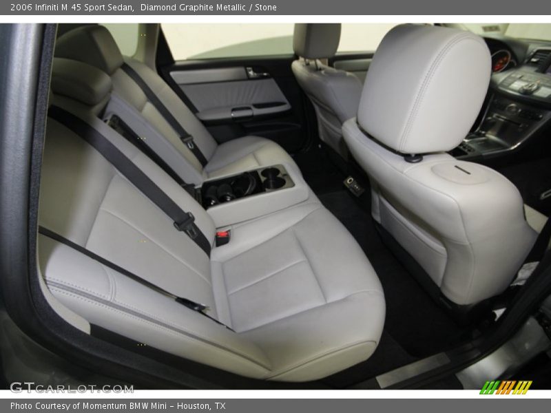Diamond Graphite Metallic / Stone 2006 Infiniti M 45 Sport Sedan