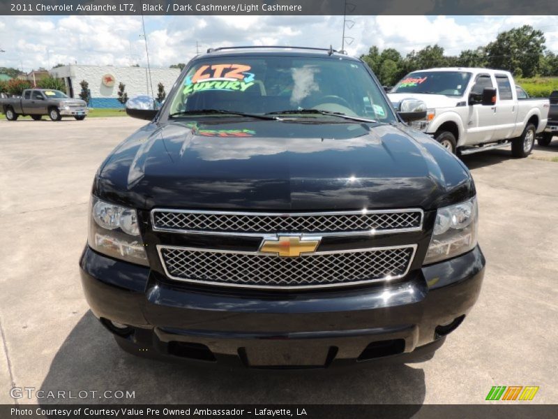 Black / Dark Cashmere/Light Cashmere 2011 Chevrolet Avalanche LTZ