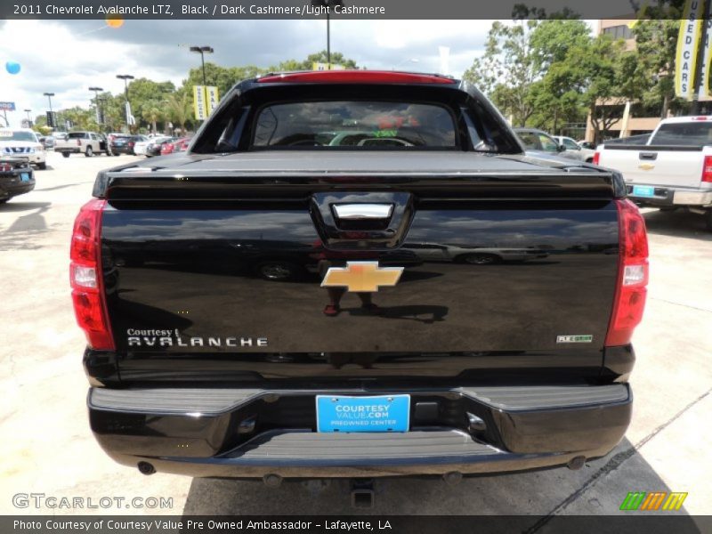 Black / Dark Cashmere/Light Cashmere 2011 Chevrolet Avalanche LTZ