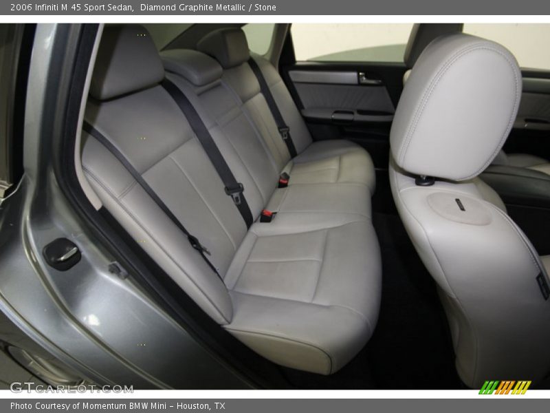 Diamond Graphite Metallic / Stone 2006 Infiniti M 45 Sport Sedan