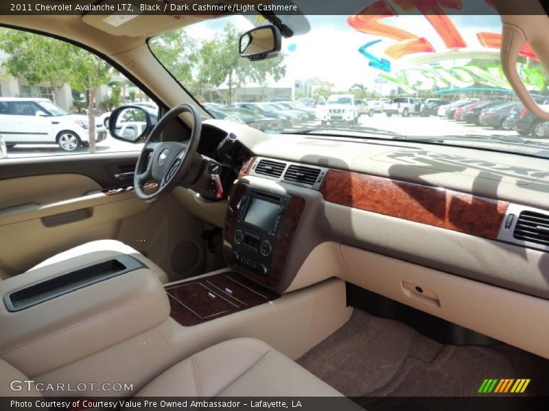 Black / Dark Cashmere/Light Cashmere 2011 Chevrolet Avalanche LTZ