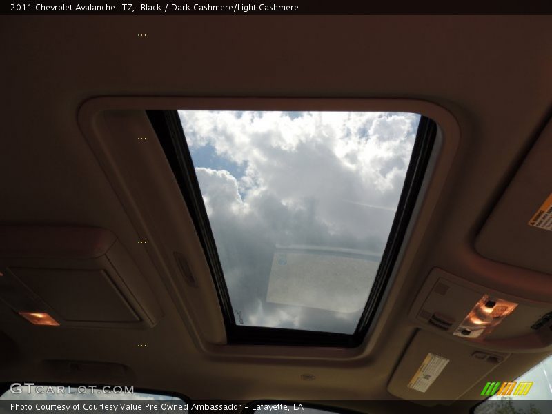 Black / Dark Cashmere/Light Cashmere 2011 Chevrolet Avalanche LTZ