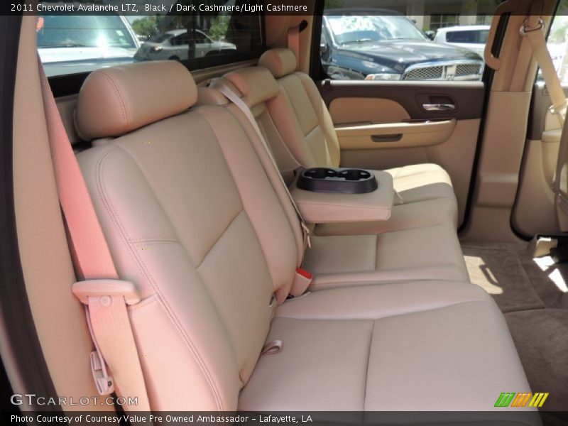 Black / Dark Cashmere/Light Cashmere 2011 Chevrolet Avalanche LTZ
