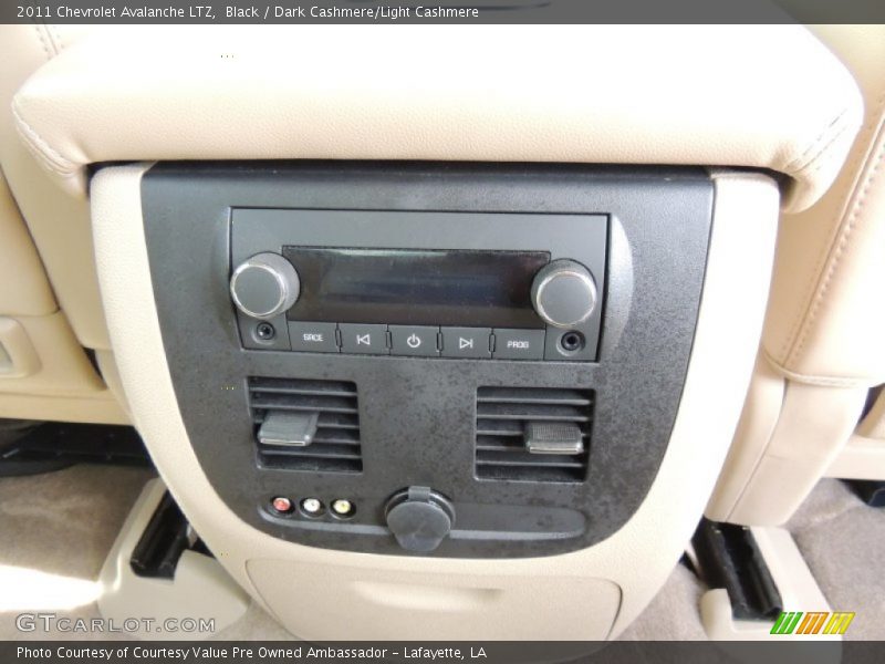Black / Dark Cashmere/Light Cashmere 2011 Chevrolet Avalanche LTZ