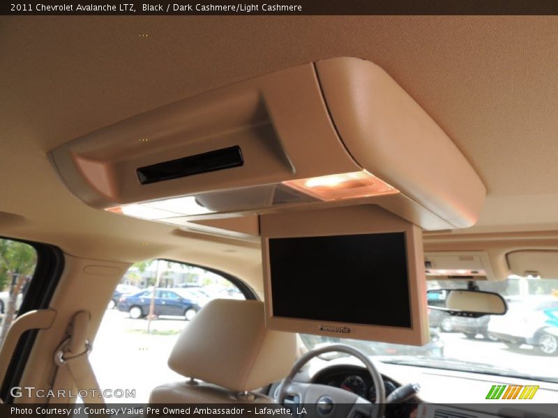 Black / Dark Cashmere/Light Cashmere 2011 Chevrolet Avalanche LTZ