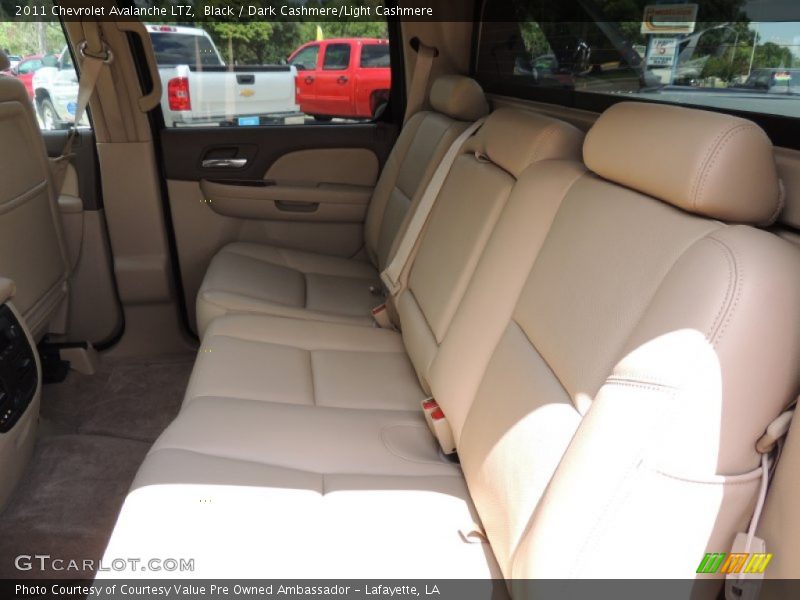 Black / Dark Cashmere/Light Cashmere 2011 Chevrolet Avalanche LTZ