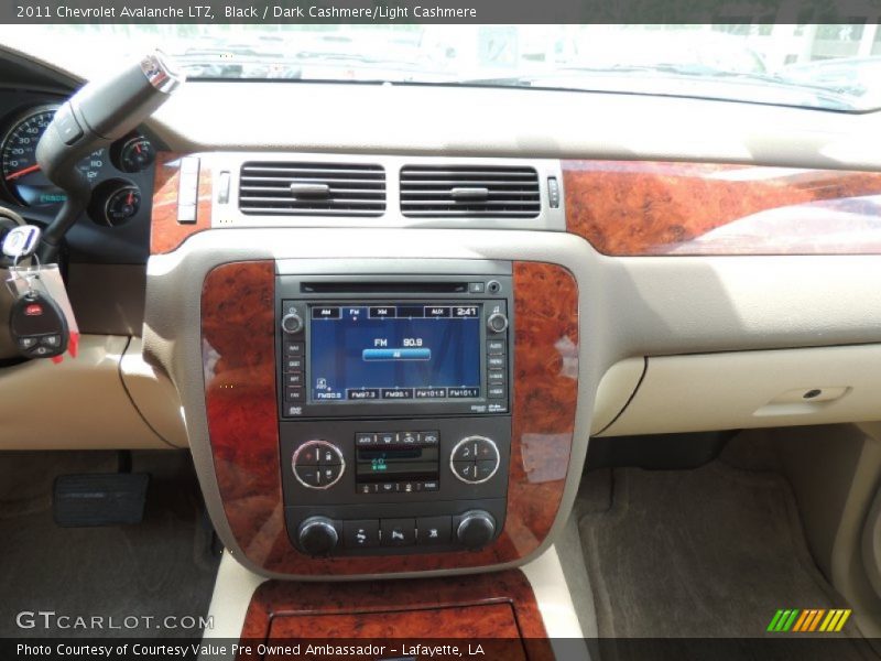 Black / Dark Cashmere/Light Cashmere 2011 Chevrolet Avalanche LTZ