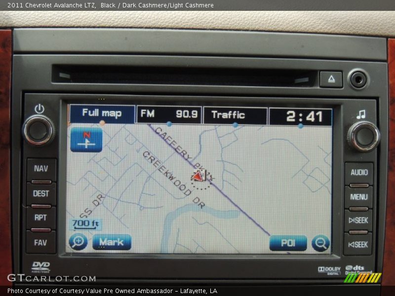 Black / Dark Cashmere/Light Cashmere 2011 Chevrolet Avalanche LTZ