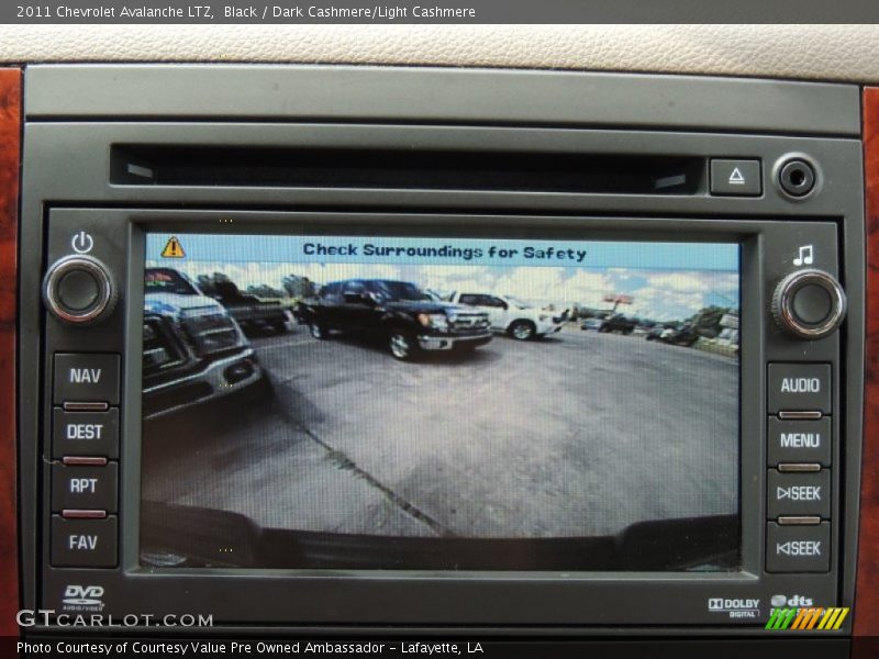 Black / Dark Cashmere/Light Cashmere 2011 Chevrolet Avalanche LTZ