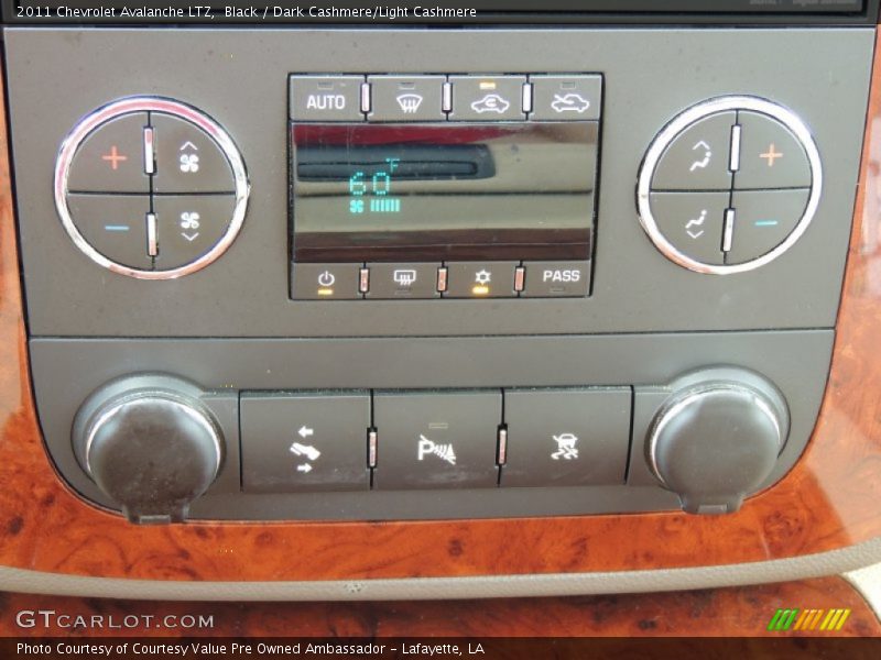 Black / Dark Cashmere/Light Cashmere 2011 Chevrolet Avalanche LTZ