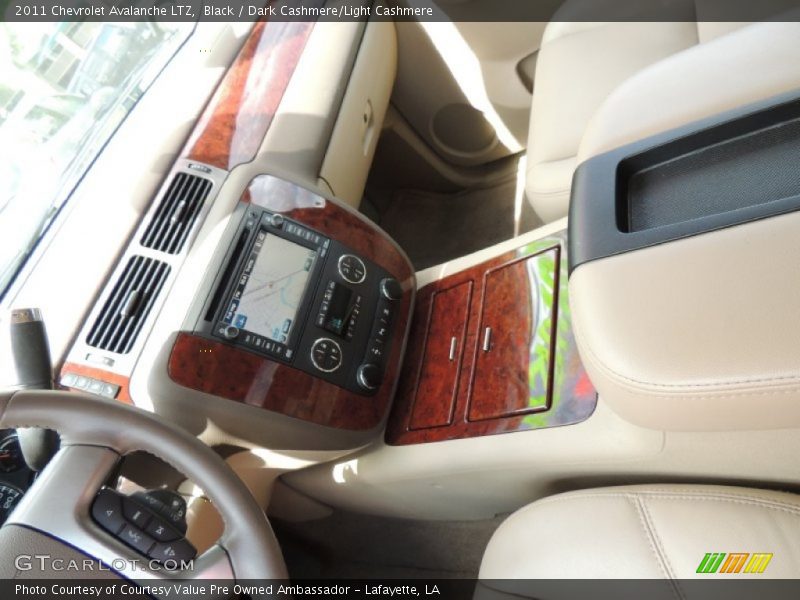 Black / Dark Cashmere/Light Cashmere 2011 Chevrolet Avalanche LTZ