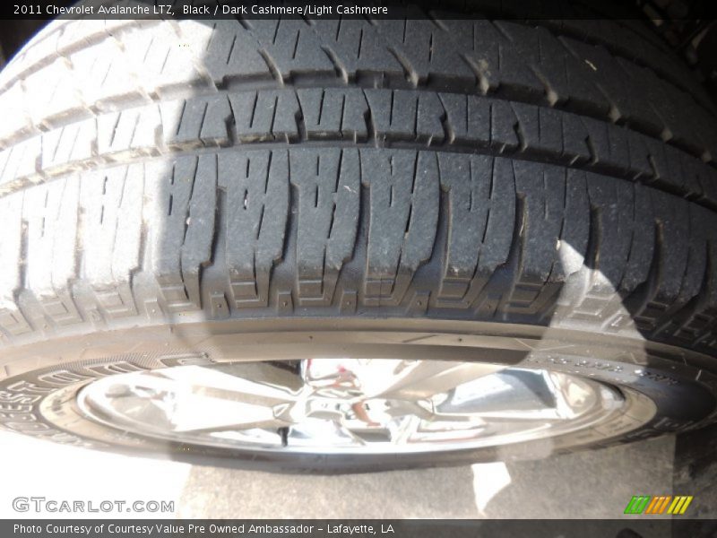 Black / Dark Cashmere/Light Cashmere 2011 Chevrolet Avalanche LTZ