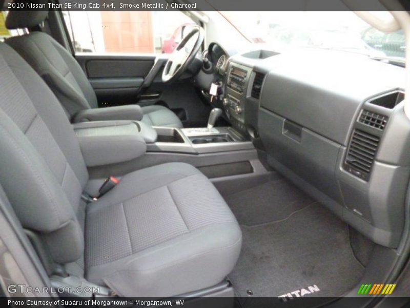 Smoke Metallic / Charcoal 2010 Nissan Titan SE King Cab 4x4