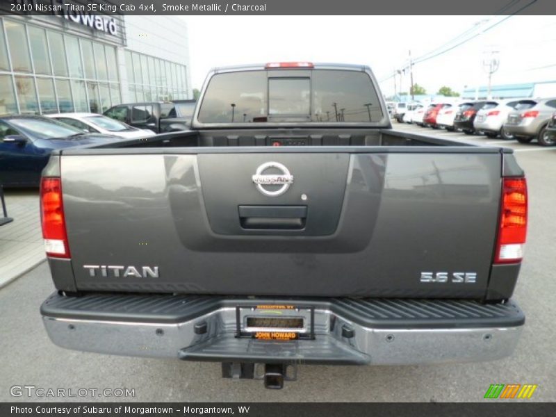 Smoke Metallic / Charcoal 2010 Nissan Titan SE King Cab 4x4