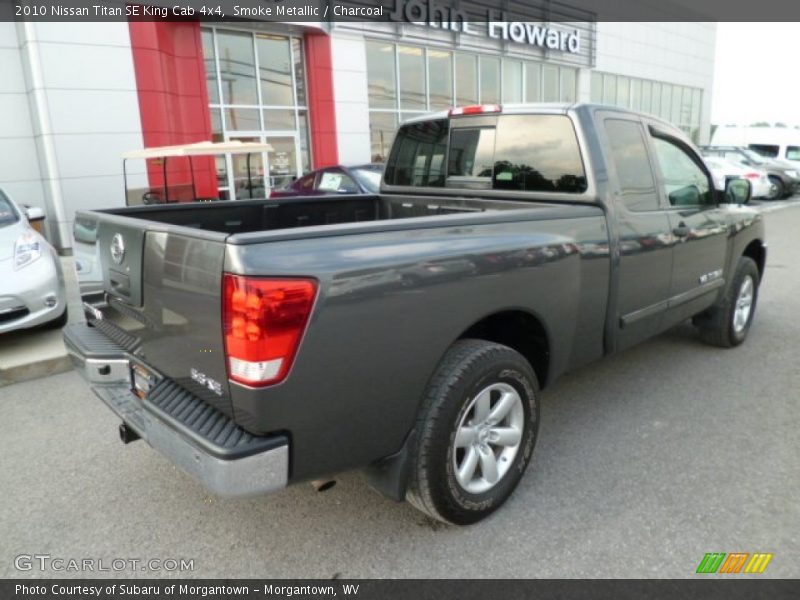 Smoke Metallic / Charcoal 2010 Nissan Titan SE King Cab 4x4