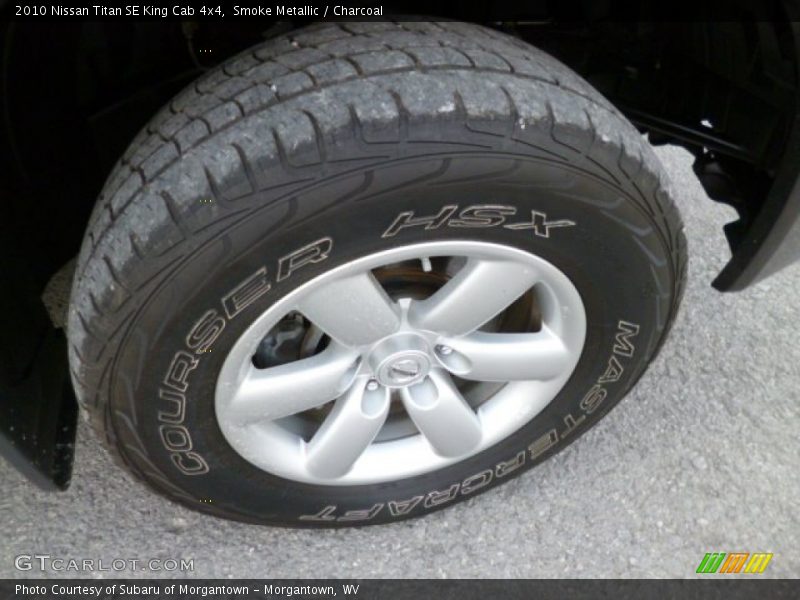 Smoke Metallic / Charcoal 2010 Nissan Titan SE King Cab 4x4