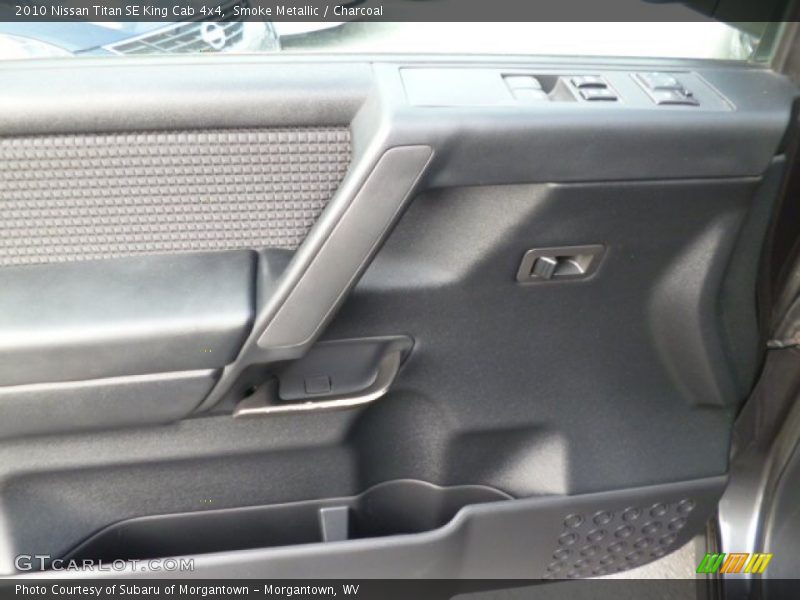 Smoke Metallic / Charcoal 2010 Nissan Titan SE King Cab 4x4