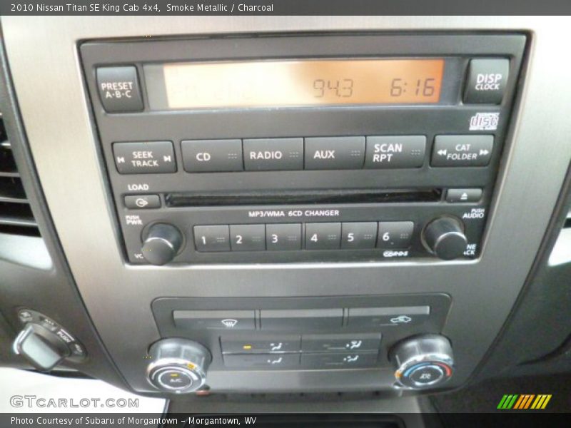 Smoke Metallic / Charcoal 2010 Nissan Titan SE King Cab 4x4